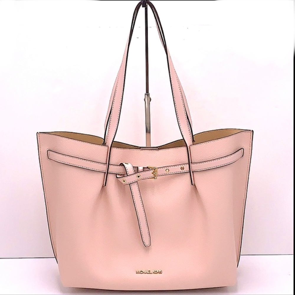 MICHAEL KORS
Emilia Large Pebbled Leather Tote Bag Powder Blush color - Picture 4 of 14